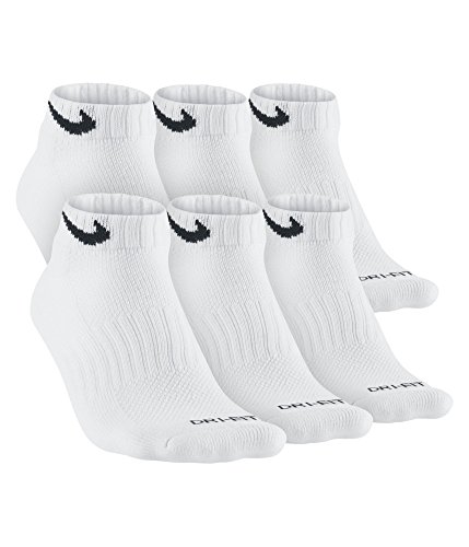 Nike Dri-FIT Cushion Low-Cut Training Socks, 6-pairs