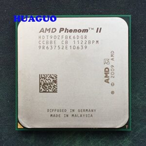 amd phenom ii x6 1090t black edition hdt90zfbk6dgr six-core desktop cpu processor 3.2ghz am3 oem