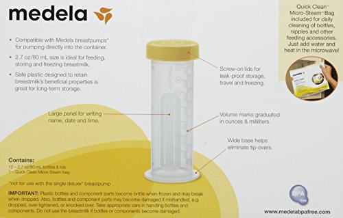 Medela Breastmilk Freezer Pack - 2.7 oz - 12 ct