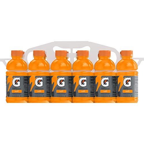 Gatorade Thirst Quencher, Orange, 12 Ounce Bottles (Pack of 24)