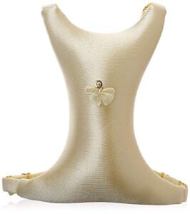 intimia breast pillow chest wrinkles prevention and breast support (gold)