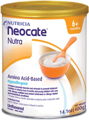 Neocate Nutra - Amino Acid-Based Hypoallergenic Solid Food - 14.1 Oz Can (Pack of 1)