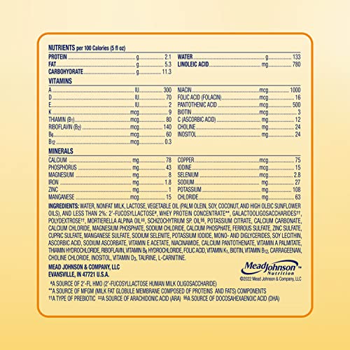 Enfamil NeuroPro Ready to Feed Baby Formula, Ready to Use, Brain and Immune Support with DHA, Iron and Prebiotics, Non-GMO, 8 Fl Oz, 4 Count (Pack of 6), Total 24 bottles