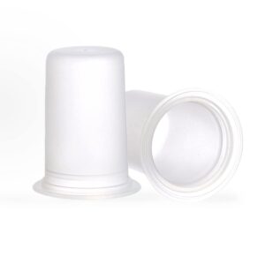 Ameda Silicone Diaphragms Clear 2 Count, Replacement Diaphragms Compatible with Ameda Breast Pumps and Ameda HygieniKits, Maintain Pump Performance, BPA Free DEHP Free