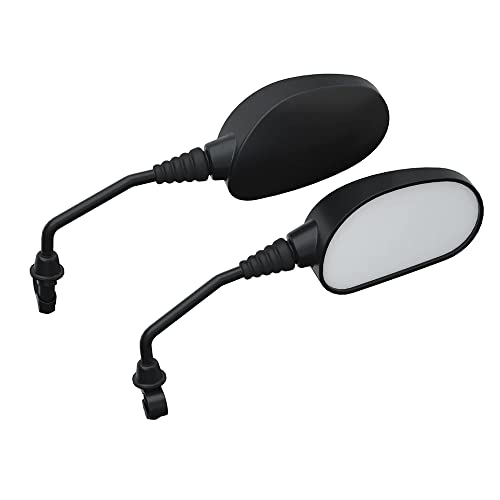 Polaris ATV Handlebar-Mounted Adjustable Mirrors, Handlebar Mirrors, Easy Install, Adjustable, Swivel, Black, 2 Pack – 2877222