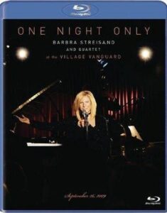 one night only: barbra streisand and quartet at the village vanguard [blu-ray]