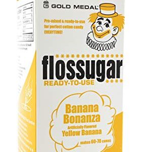 Gold Medal 3218 Banana Flossugar, 3.25 lb Carton Each