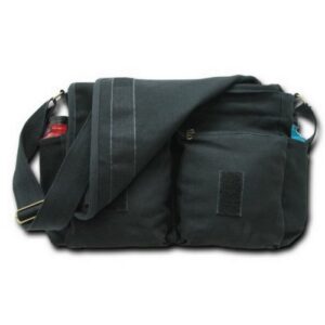 Classic Military Messenger Bags, Black