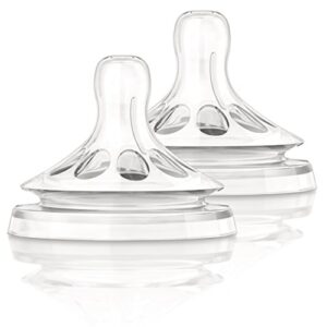 philips avent bpa free natural fast flow nipples, 2-pack