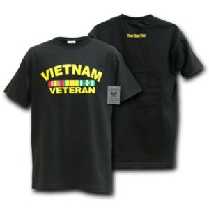 Rapiddominance Classic Milit Tee, Vietnam Vet/Black, X-Large