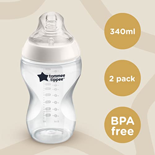 Tommee Tippee Baby Bottle 340 ml Pack to Choose from