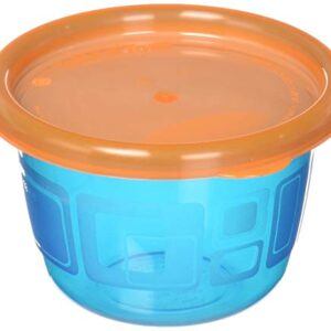 The First Years Take and Toss Snack Containers with Lids, 4.5 Ounce (Pack of 6)