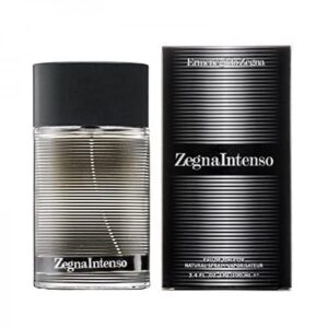 Ermenegildo Zegna Intenso Eau De Toilette Spray for Men, 3.4 Ounce Black