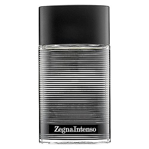 Ermenegildo Zegna Intenso Eau De Toilette Spray for Men, 3.4 Ounce Black