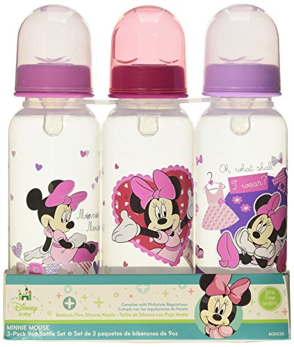 Minnie Mouse Three Pack Deluxe Bottle Set