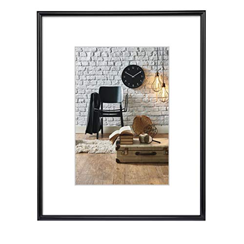 Hama Sevilla Picture Frame, Black, Inner:18 x 24 cm Outer:29.7x42 cm