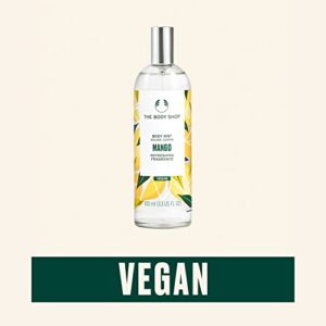 The Body Shop Mango Body Mist – Refreshes and Cools with a Fruity Scent – Vegan – 3.3 oz
