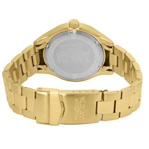 Invicta Women's 12466 Angel Gold Tone Dial Gold Ion-Plated Stainless Steel Watch