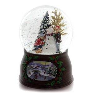 Musical Kinds and Snowman Windup Dome 100mm 34150