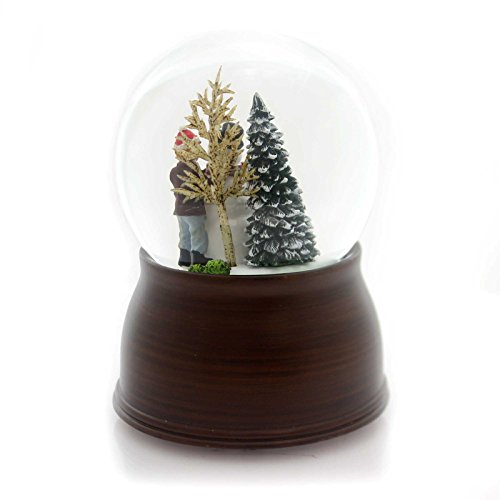 Musical Kinds and Snowman Windup Dome 100mm 34150