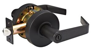 master lock slchpv10b heavy duty lever style grade 2 commercial privacy door handle, oil rubbed bronze finish
