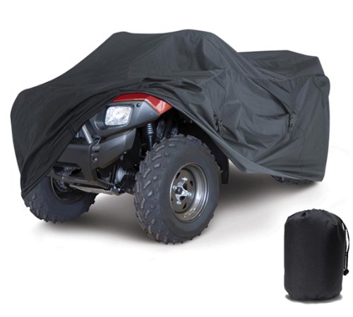 ATV Cover Compatible for Yamaha Grizzly 550 FI Auto. 4x4 EPS Quad 4 Wheeler All Terrain Vehicles 2009-2011. Strong All Weather Protection.