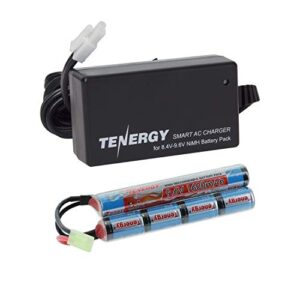 tenergy combo 9.6v 1600mah butterfly mini nimh battery pack + 8.4v-9.6v nimh smart charger
