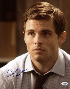 james marsden x-men signed authentic 11x14 photo autographed psa/dna #s33605