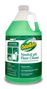 odoban professional series neutral ph no rinse floor cleaner concentrate, 1 gallon