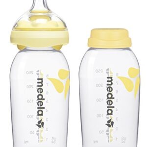 Medela Calma Feeding Set, Includes 2 - 8 Ounce Bottles, Made Without BPA