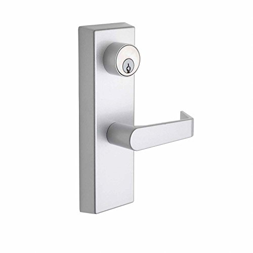 Copper Creek AL9140-SS Avery Exterior Escutcheon Handle Avery Exterior Entry with Clutch Satain Stainless