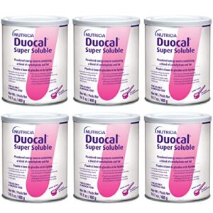 duocal - high calorie super soluble powder, medical food - unflavored, 14.1 oz can (case of 6)