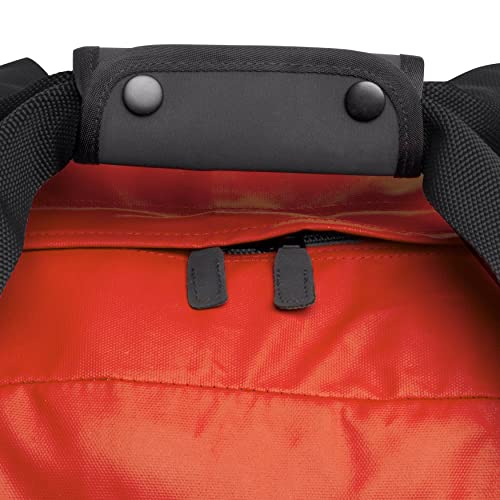 Eagle Creek No Matter What Duffel Travel Bag - Rugged and Water-Resistant Lockable Classic with Bar-Tacked Reinforcement, Storm Flap, and Separate Storage Pouch, Red Clay - X-Large
