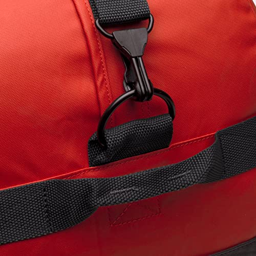 Eagle Creek No Matter What Duffel Travel Bag - Rugged and Water-Resistant Lockable Classic with Bar-Tacked Reinforcement, Storm Flap, and Separate Storage Pouch, Red Clay - X-Large