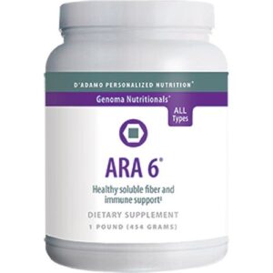 d'adamo personalized nutrition ara 6 powder 1 lb