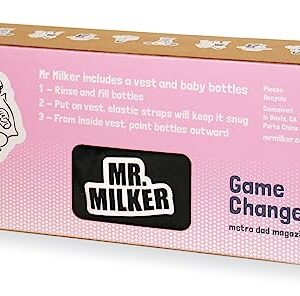 Mr. Milker - Now Men Can Breastfeed. Baby Shower, New Dad Funny