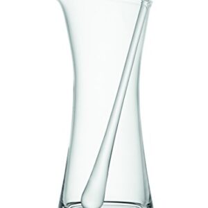 LSA Bar Cocktail Jug & Stirrer 1.2L Clear| 1 Unit | Mouthblown & Handmade Glass | BR25