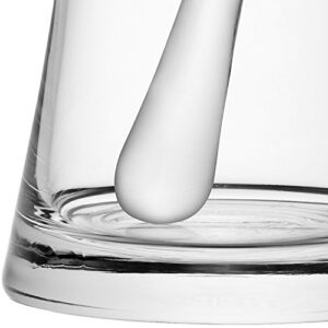 LSA Bar Cocktail Jug & Stirrer 1.2L Clear| 1 Unit | Mouthblown & Handmade Glass | BR25