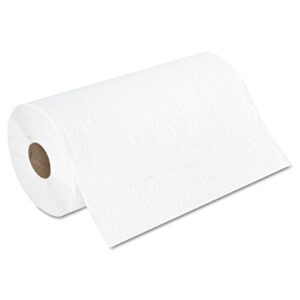 Boardwalk BWK6273 11 in. x 8.5 in. 2-Ply Kitchen Roll Towel - White (250/Roll, 12 Rolls/Carton)