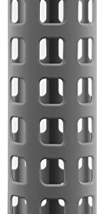 Ello Syndicate Glass Water Bottle with One-Touch Flip Lid, Grey , 20-ounce