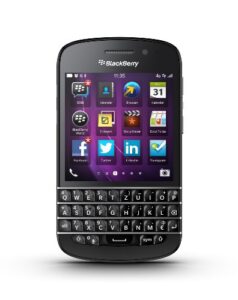 blackberry q10 unlocked cellphone, 16gb, black