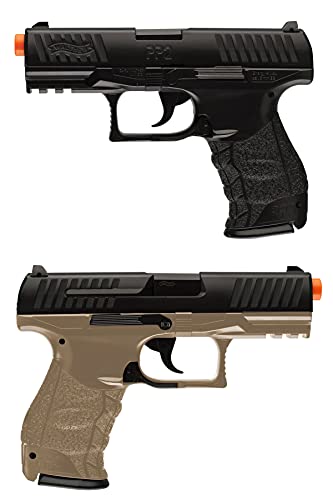 Walther PPQ 6mm BB Pistol Airsoft Gun, Dark Earth Brown