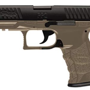 Walther PPQ 6mm BB Pistol Airsoft Gun, Dark Earth Brown