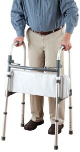 walker rest seat- attachable seat for folding walker supports up to 250 lbs. 25" l x 8" w x 2 1/2" h