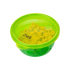 Take & Toss Toddler Bowls with Lids - 8 oz, 12 Pack