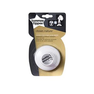 Tommee Tippee Breast Pump Adapter - Pump from Other Breast Pumps Directly into Closer to Nature Bottles - 1 Count