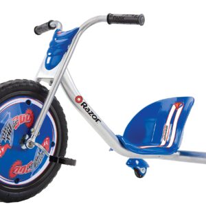 Razor RipRider 360 Caster Trike for Kids Ages 5+ - Lightweight, Rubber Handlebars, Steel Frame, for Riders up to 160 lbs