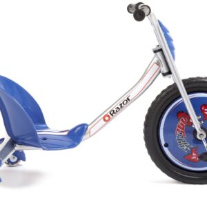 Razor RipRider 360 Caster Trike for Kids Ages 5+ - Lightweight, Rubber Handlebars, Steel Frame, for Riders up to 160 lbs