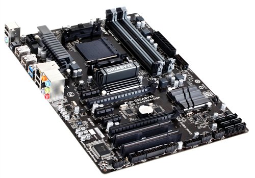 Gigabyte ATX Socket AM3+ AMD 970 Chipset 2000MHz DDR3 SATA III 6Gbps Ready AMD 9 Series FX Motherboards GA-970A-D3P