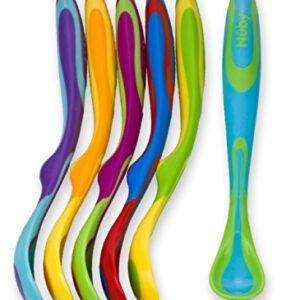 Nuby 6 Piece Fun Feeding Spoons